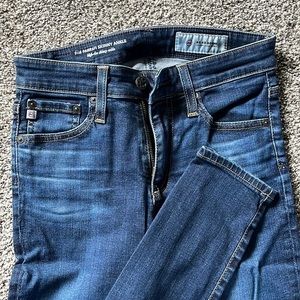 AG The Farrah Skinny Ankle High Rise Size 24R‎